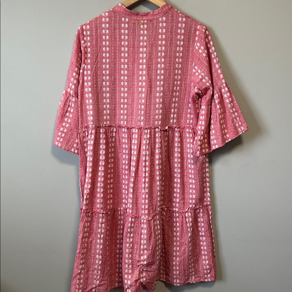 Lemonwood Lena Cotton Cottagecore Tiered Dress Medium - Picture 6 of 12
